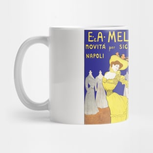 Mele Napoli -  retro advertising by Cappiello Mug